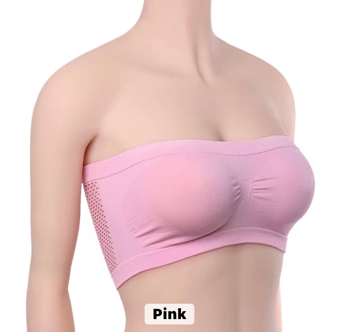 Strapless bra Freesize. Soft lycra stuff