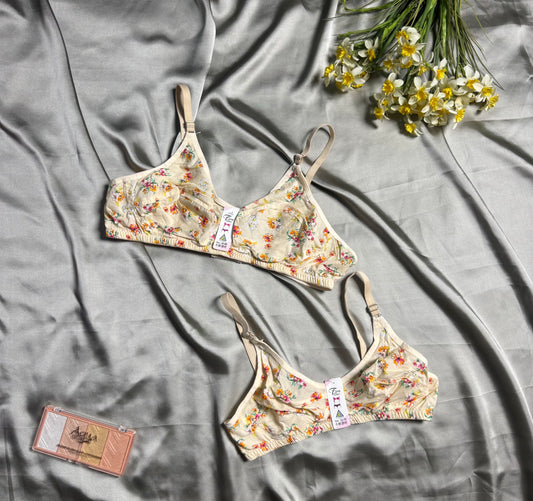 Pack of 2 | Basic bra | cotton soft stuff | comfortable article