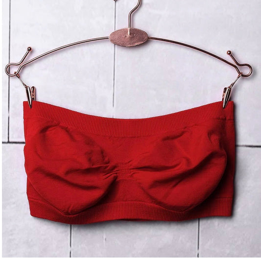 Strapless bra Freesize. Soft lycra stuff