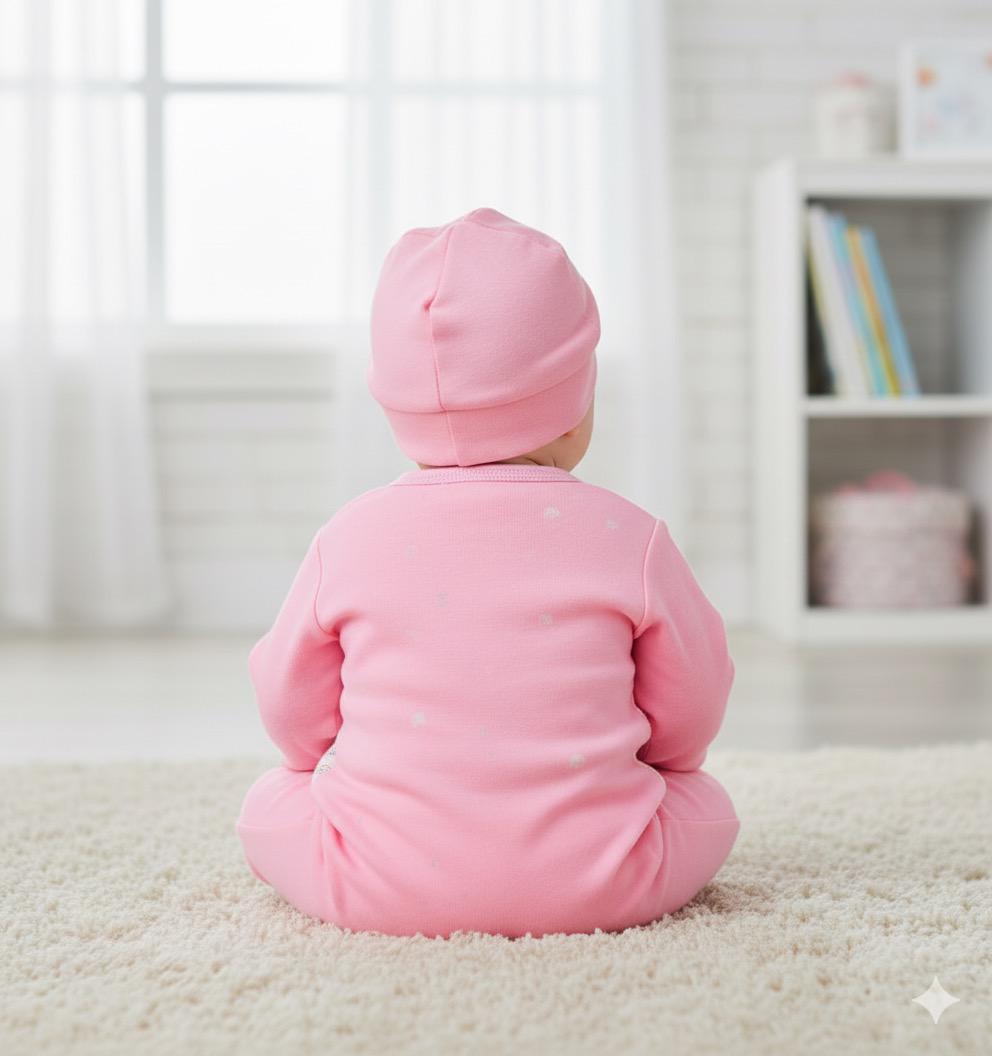 New Born Baby 3-Piece Outfit Set