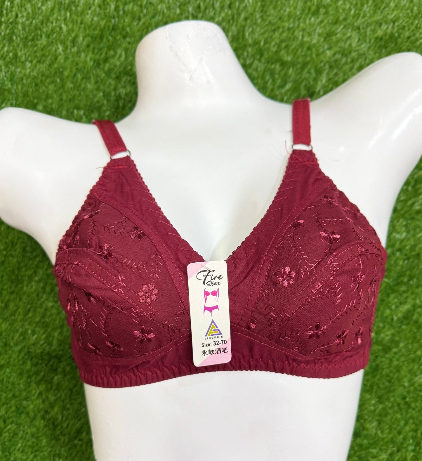 Premium Chicken Laminated Fabric Bra
