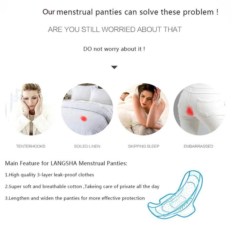 Waterproof Comfortable Menstruation Panties