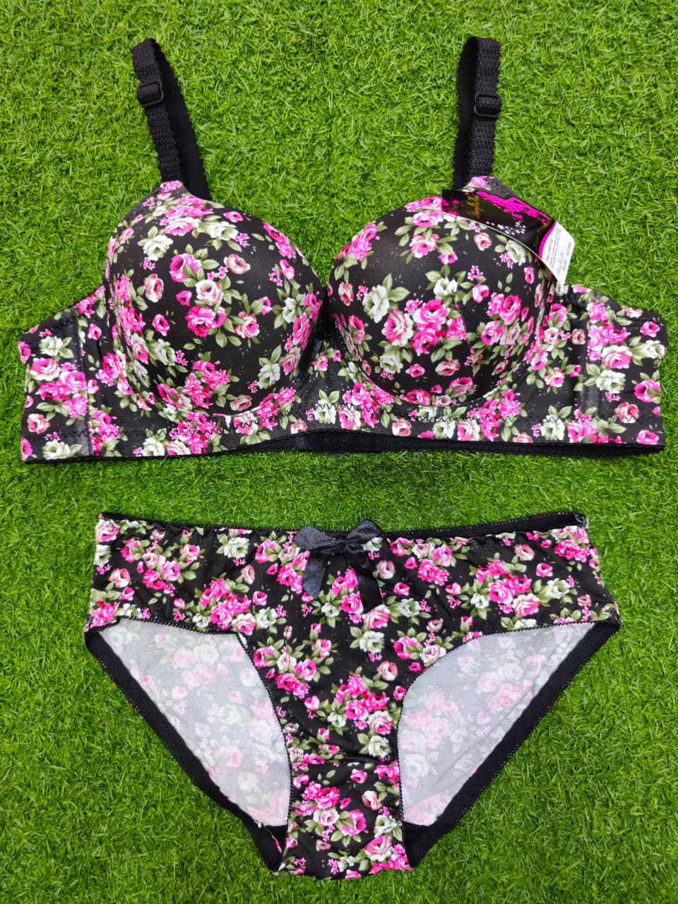 Floral Pushup Bras & Panty Set Collection