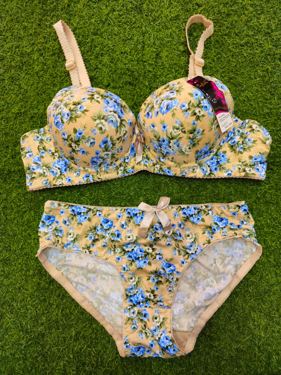Floral Pushup Bras & Panty Set Collection