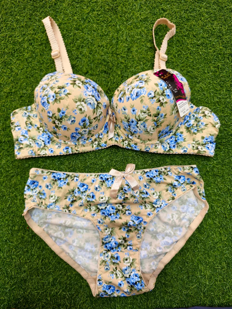 Floral Pushup Bras & Panty Set Collection