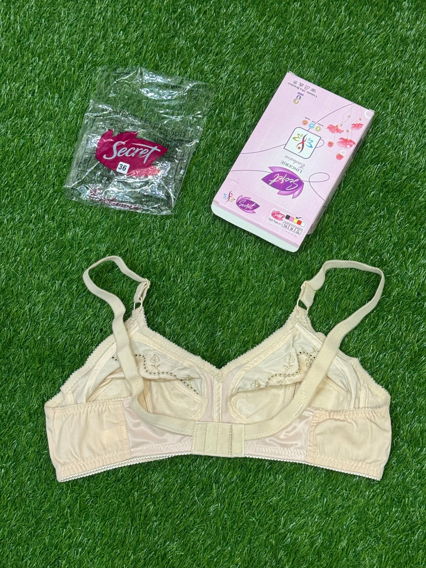 Premium Cotton Comfort Bra – B Cup