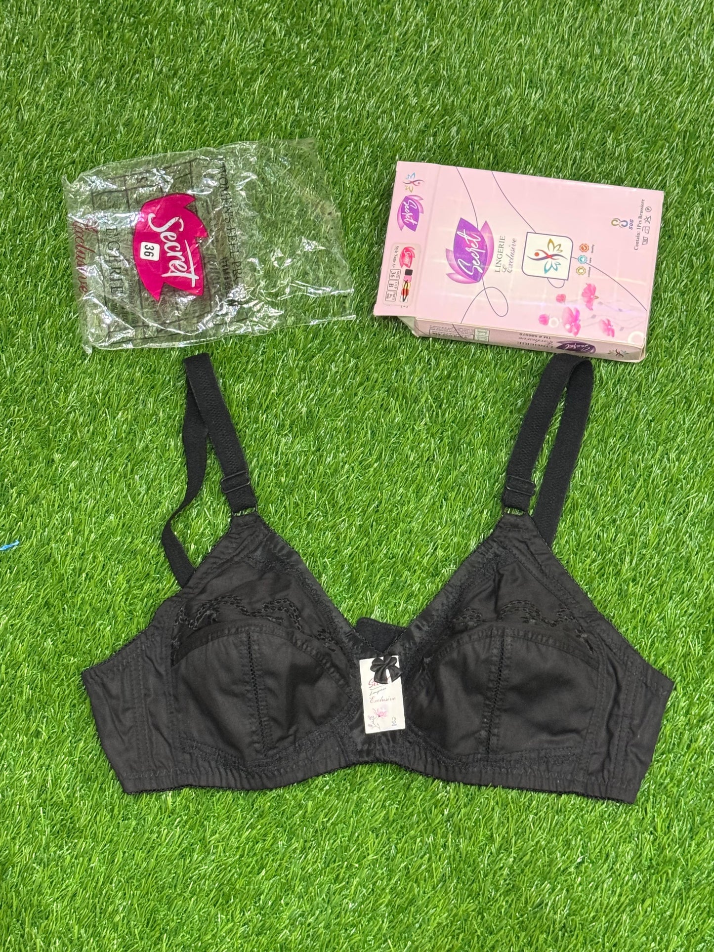 Premium Cotton Comfort Bra – B Cup
