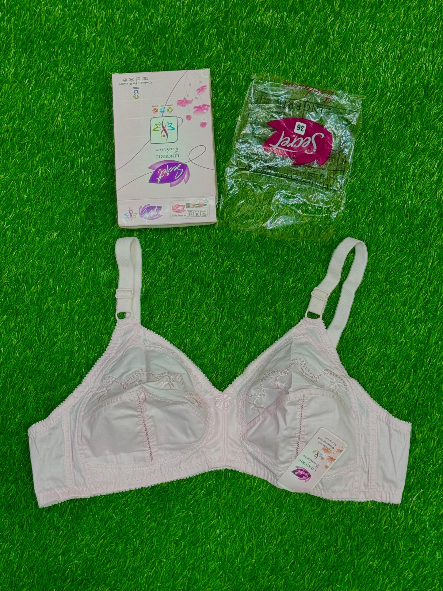 Premium Cotton Comfort Bra – B Cup