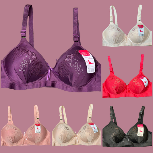 Premium Embroidered-Pushup Bras Collection