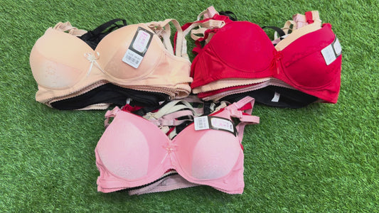 Paded bra soft comfortable bra Imported article single pad.