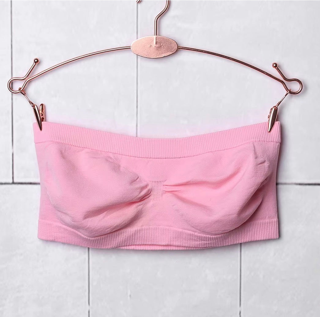 Strapless bra Freesize. Soft lycra stuff