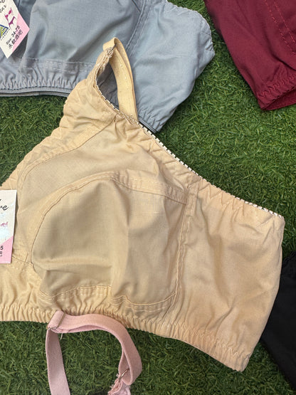 Pack of 4 | cotton bra | perfect fitting and size 6 colours