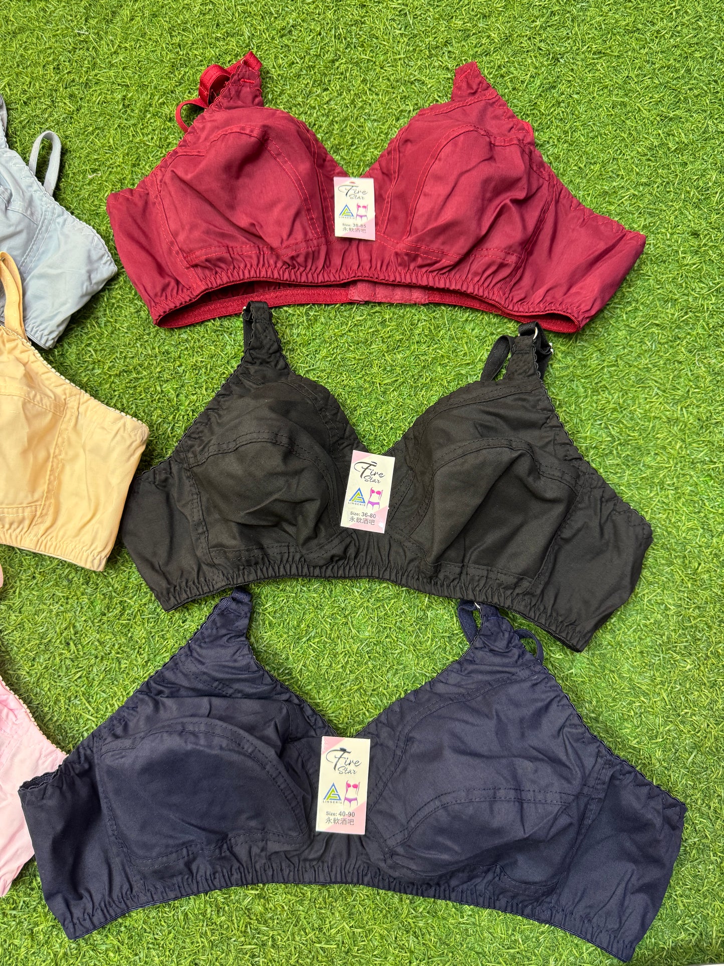 Pack of 4 | cotton bra | perfect fitting and size 6 colours