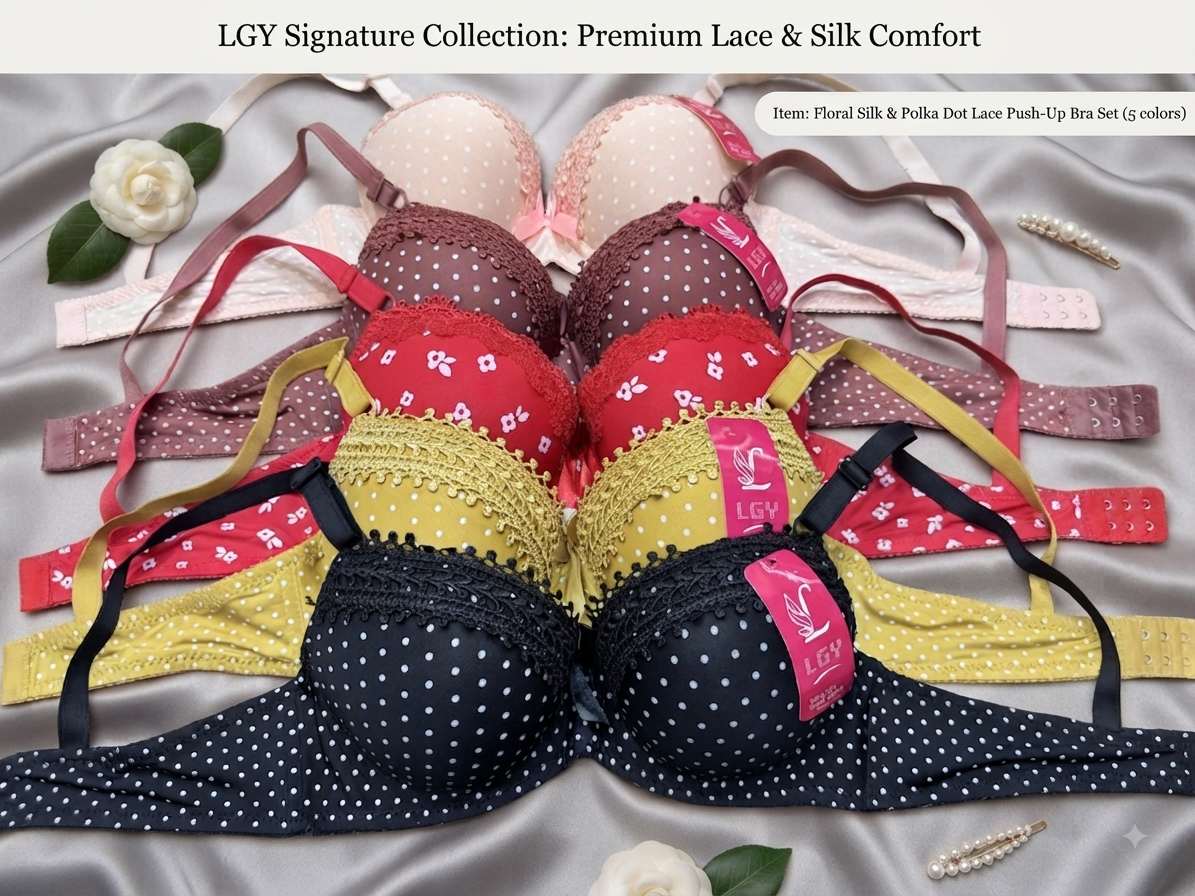 Double paded bra pushup style Ring 34 36 38 size LGY branded bra