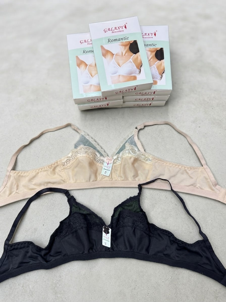 (2 bras deal ) Galaxy brand cup net bra Jarsi stuff | causal bra