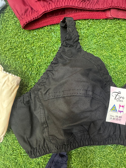 Pack of 4 | cotton bra | perfect fitting and size 6 colours