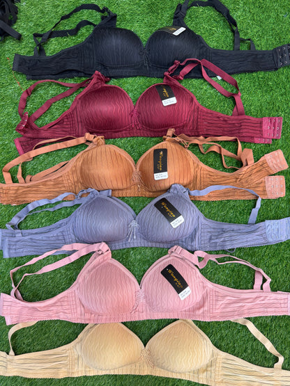Paded cup pushup style bra | imported article wholesale seller |