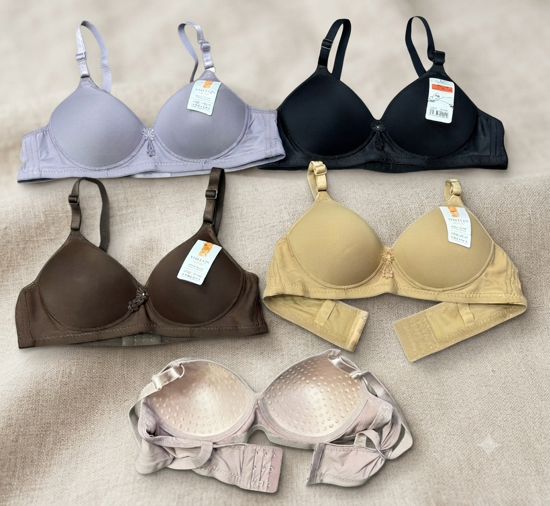 Pack of 2 Message Paded bra imported article