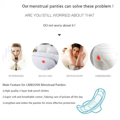 Waterproof Comfortable Menstruation Panties