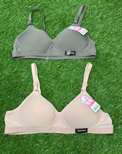 Premium Sports Bra – Soft Padded Comfort Fit