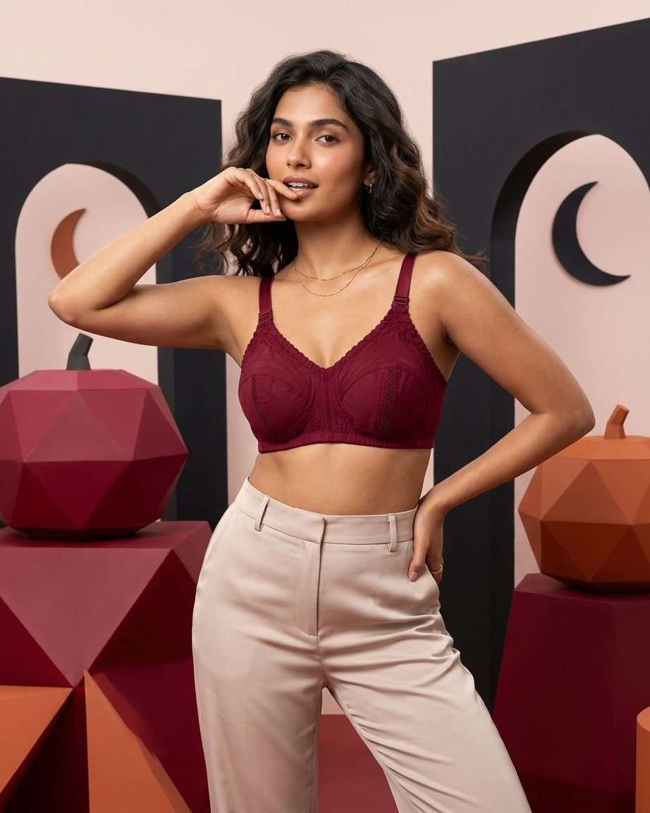 Cotton Minimizer Bra Pack of 4 | Sheraz Hosiery