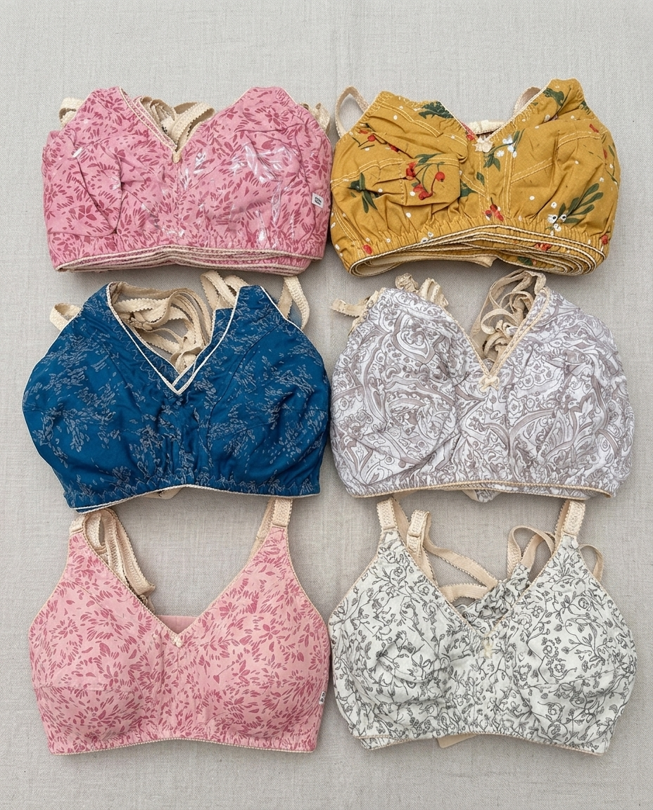 Cotton Bra in Pakistan – Pack of 5 | Sheraz Hosiery