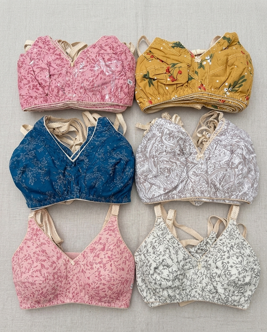 Cotton Bra in Pakistan – Pack of 5 | Sheraz Hosiery