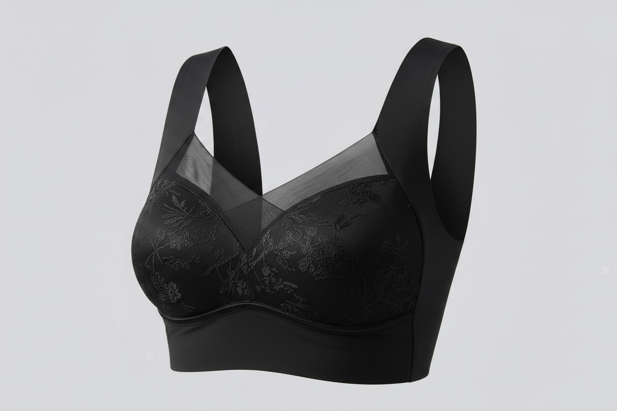 Hot Sale Lace No Steel Ring Plus Size Vest Ice Silk Seamless Gathering Breathable Thin Bra