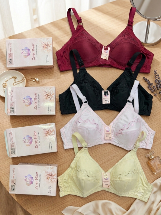 4 BRAS DEAL |ZERIX BRA | COMFORT BRA FACTORY RATE